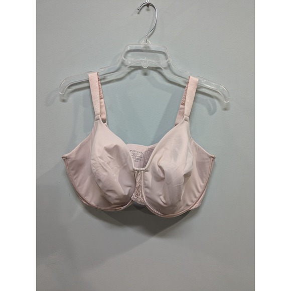 42G Vanity Fair Bra Pink Lightly Lined Beautiful Back Underwire Clasp - Picture 1 of 6
